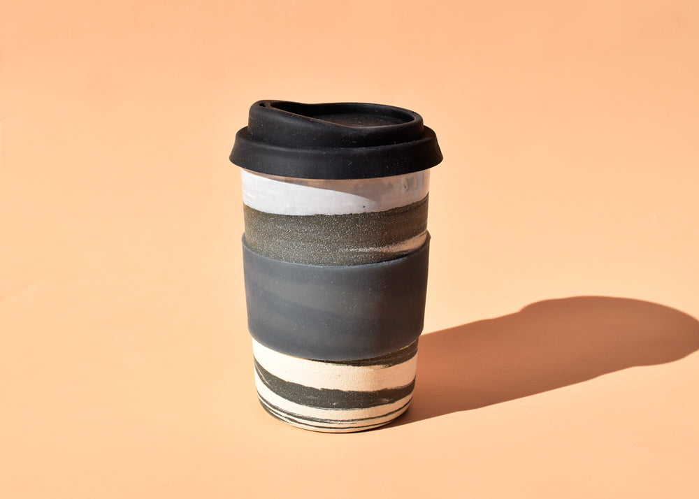 B&W Marble Travel Cup